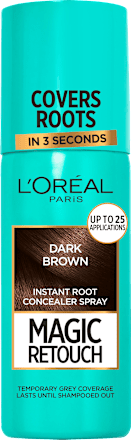 Спрей за прикриване на сиви коси, Dark Brown L'ORÉAL PARiS MAGIC RETOUCH
