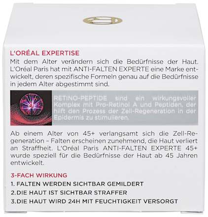 Anti Falten Gesichtscreme Experte 45+ L'ORÉAL PARiS