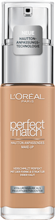 Foundation Perfect Match 3.D/3.W Golden Beige, LSF 15 L'ORÉAL PARiS