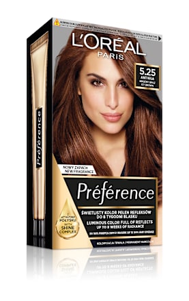 Farba do włosów 5.25 ANTIGUA Mroźny Brąz L'ORÉAL PARiS PRÉFÉRENCE