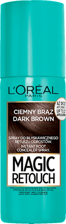 Spray do retuszu odrostów, ciemny brąz L'ORÉAL PARiS MAGIC RETOUCH