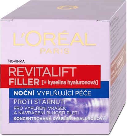 Revitalift Filler noční krém proti vráskám  L'ORÉAL PARiS REVITALIFT