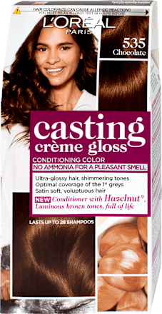 Barva za lase, 535 Čokolada L'ORÉAL PARiS CASTING Crème Gloss