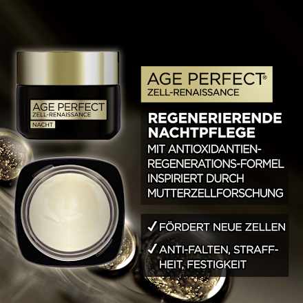 Age Perfect Zell-Renaissance Nachtpflege L'ORÉAL PARiS AGE PERFECT