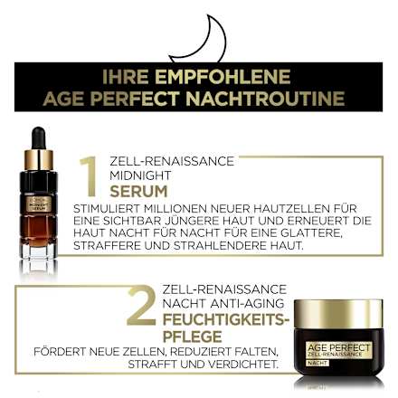 Age Perfect Zell-Renaissance Nachtpflege L'ORÉAL PARiS AGE PERFECT