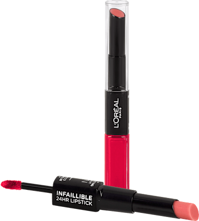 Infaillible Long Lasting ruj lichid rezistent la transfer 701 Captivated By Cerise L'ORÉAL PARiS