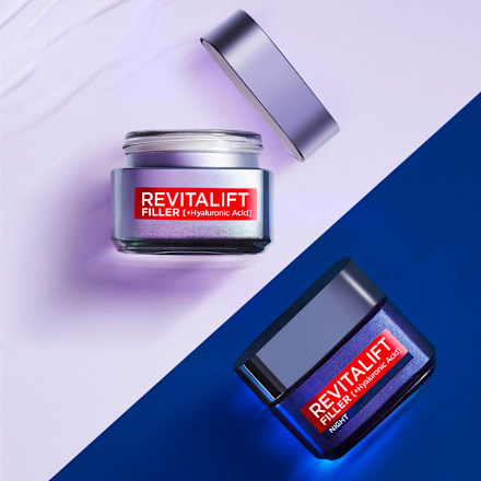 Nočný pleťový krém proti vráskam Revitalift Filler [HA] L'ORÉAL PARiS REVITALIFT