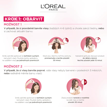 barva na vlasy Černá 100 L'ORÉAL PARiS EXCELLENCE Creme