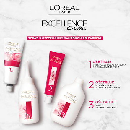Farba na vlasy - 7.43 blond medená zlatá L'ORÉAL PARiS EXCELLENCE Creme