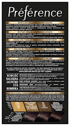 Farba do włosów 3.0 BRASILIA Ciemny Brąz L'ORÉAL PARiS PRÉFÉRENCE