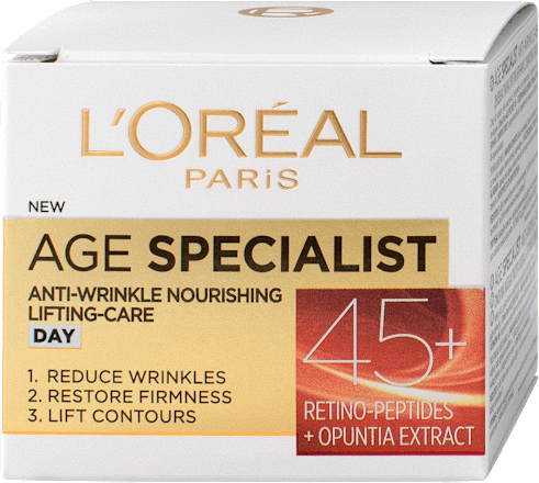 Age Specialist cremă de zi 45+ L'ORÉAL PARiS