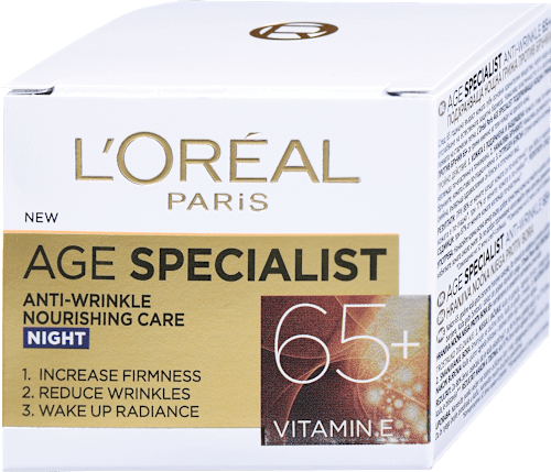 Нощен крем Age Specialist 65+ L'ORÉAL PARiS