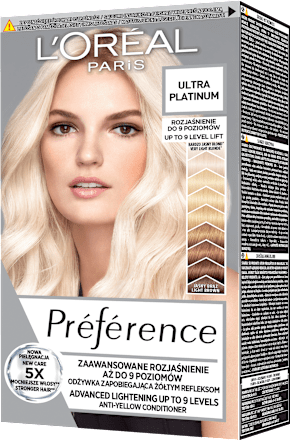 Boja za kosu - ULTRA PLATINUM L'ORÉAL PARiS PRÉFÉRENCE