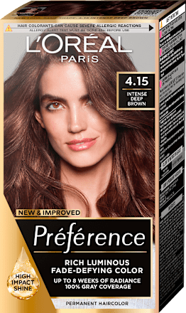 Боя за коса, Nr.4.15 Intense Deep Brown L'ORÉAL PARiS PRÉFÉRENCE