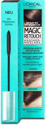 Magic Retouch Kaschier-Mascara - Braun bis Mittelbraun L'ORÉAL PARiS MAGIC RETOUCH