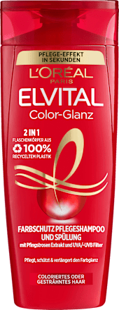 2in1 Farbschutz Pflegeshampoo und Spülung L'ORÉAL PARiS ELVITAL