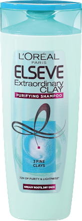 Extraordinary šampon za masnu kožu glave i suve krajeve - Clay L'ORÉAL PARiS ELSEVE