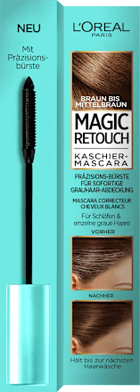 Magic Retouch Kaschier-Mascara - Braun bis Mittelbraun L'ORÉAL PARiS MAGIC RETOUCH