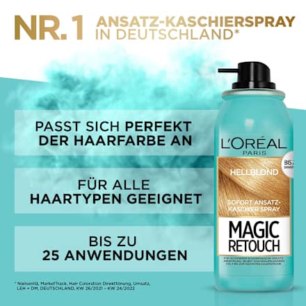 Sprej za prekrivanje izrasta – Svijetloplava L'ORÉAL PARiS MAGIC RETOUCH
