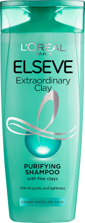 Extraordinary šampon za masnu kožu glave i suve krajeve - Clay L'ORÉAL PARiS ELSEVE