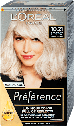 Preference boja za kosu Z2 10.21 - Stockholm L'ORÉAL PARiS PRÉFÉRENCE