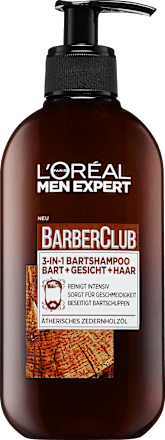 Bartpflege Barber Club 3-in-1 Bartshampoo L'ORÉAL PARiS MEN EXPERT