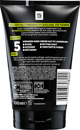 Waschgel Pure Carbon L'ORÉAL PARiS MEN EXPERT