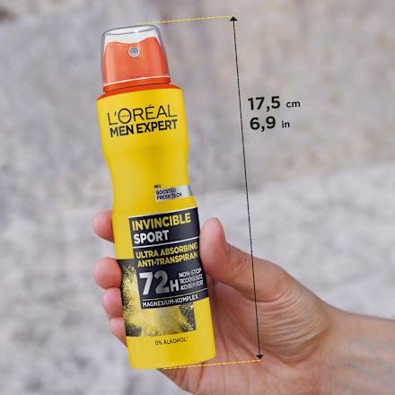 Antitranspirant Deospray Invincible Sport L'ORÉAL PARiS MEN EXPERT