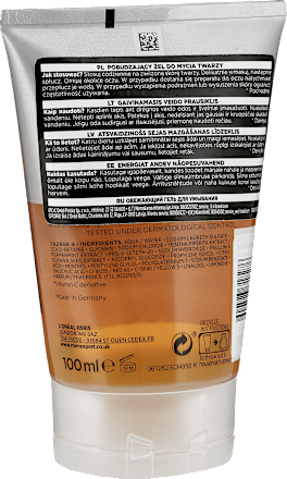 Pobudzający żel do mycia twarzy Hydra Energetic L'ORÉAL PARiS MEN EXPERT