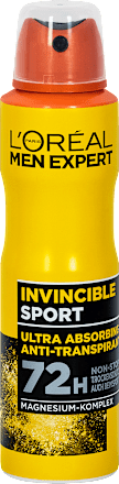 Antitranspirant Deospray Invincible Sport L'ORÉAL PARiS MEN EXPERT