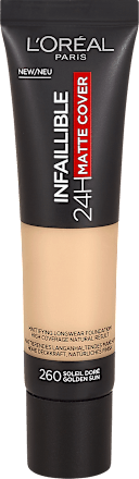 Infaillible 24h Matte Cover Foundation - Nr. 260 Golden Sun L'ORÉAL PARiS