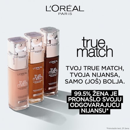true match tekući puder – 3.N Neutral Undertone  L'ORÉAL PARiS