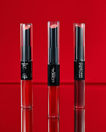 Lippenstift Infaillible 2-Step 214 Raspberry For Life L'ORÉAL PARiS