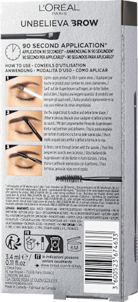 Augenbrauengel Infaillible Unbelieva Brow 48H 1.0 Ebony L'ORÉAL PARiS