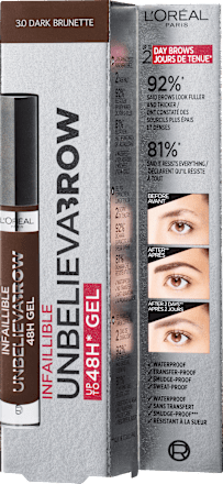 Augenbrauengel Infaillible Unbelieva Brow 48H 3.0 Brunette   L'ORÉAL PARiS