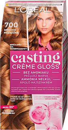 Hajszínező, mézszőke 700 L'ORÉAL PARiS CASTING Crème Gloss
