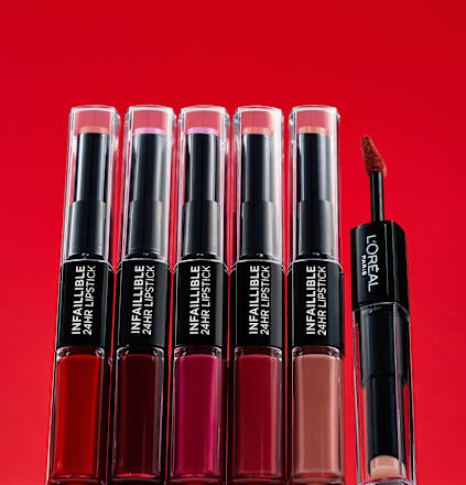 Lippenstift Infaillible 2-Step 214 Raspberry For Life L'ORÉAL PARiS