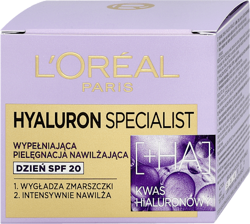 Hyaluron Specialist Krem nawilżający na dzień z SPF20  L'ORÉAL PARiS