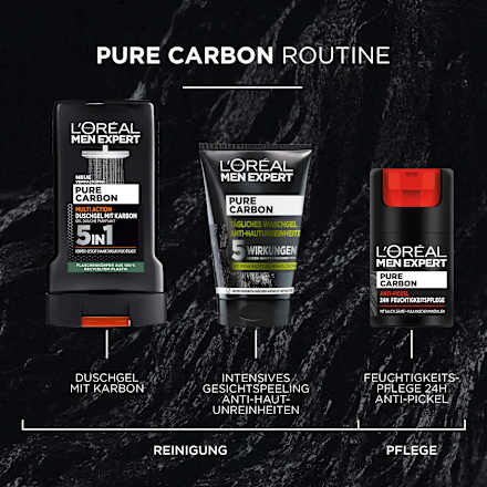 Waschgel Pure Carbon L'ORÉAL PARiS MEN EXPERT