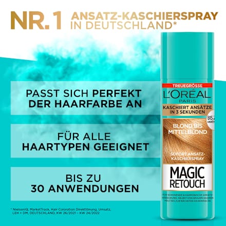 Ansatzspray Blond bis Mittelblond L'ORÉAL PARiS MAGIC RETOUCH