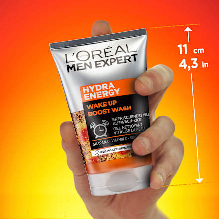 Waschgel Hydra Energy, Wake Up Boost Wash L'ORÉAL PARiS MEN EXPERT