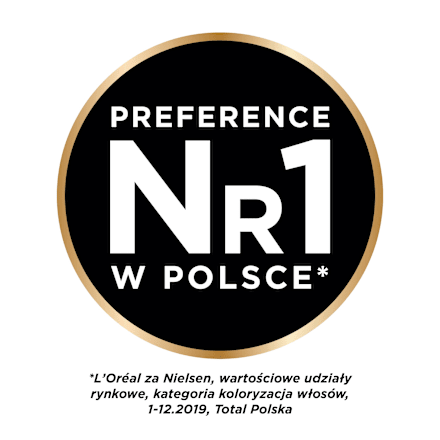 Farba do włosów 1.0 NAPOLI Czerń L'ORÉAL PARiS PRÉFÉRENCE