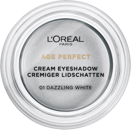 Lidschatten Cremig 01 Dazzling Weiß L'ORÉAL PARiS AGE PERFECT
