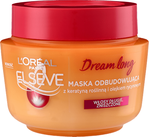 Dream Long Maska Odbudowująca do włosów długich i zniszczonych L'ORÉAL PARiS ELSEVE