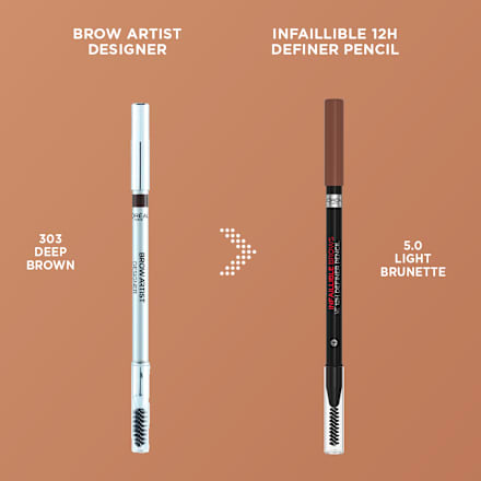 Ceruzka na obočie Infaillible Brows 12H Definer - 5.0 Light Brunette L'ORÉAL PARiS
