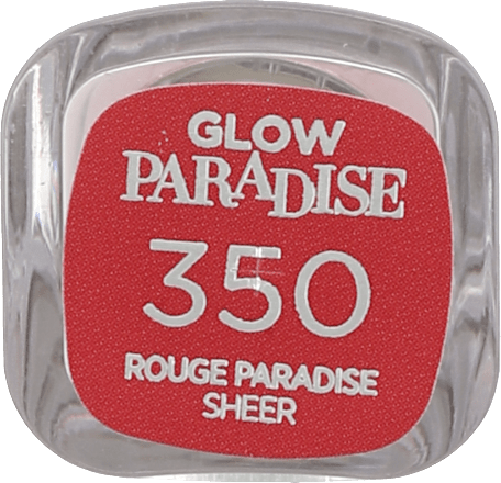 Pomadka do ust Color Riche Glow Paradise Balm in Lipstick 350 Rouge Paradise  L'ORÉAL PARiS