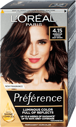 Boja za kosu - 4.15 Caracas Deep Brown L'ORÉAL PARiS PRÉFÉRENCE