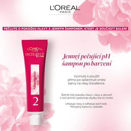 barva na vlasy 5.02 světle hnědá duhová L'ORÉAL PARiS EXCELLENCE Creme