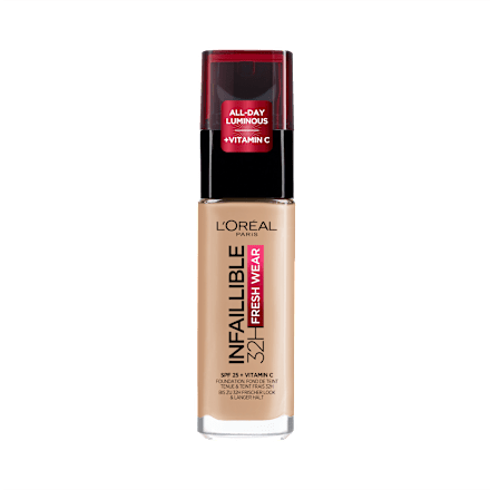 Фон дьо тен Infallible Fresh Wear, Nr.125 Natural Beige  L'ORÉAL PARiS