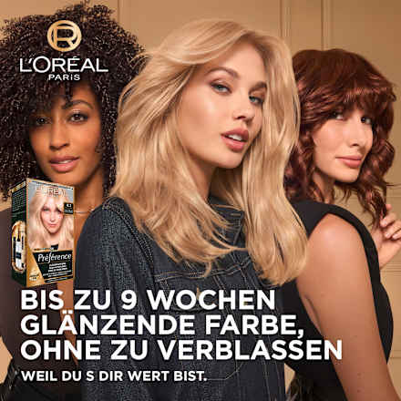 Haarfarbe 6.21 Helles Perlmuttbraun L'ORÉAL PARiS PRÉFÉRENCE